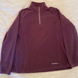 Eddie Bauer pullover fleece